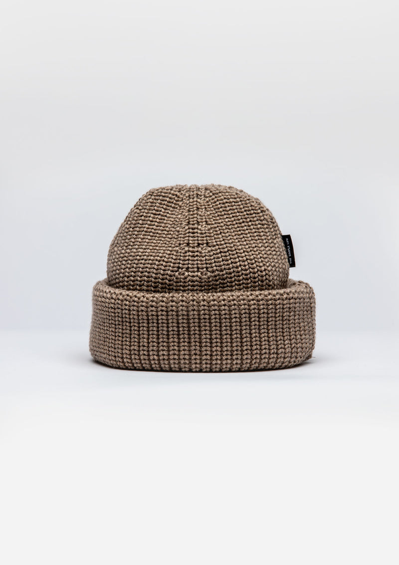 The Circle Beanie Camel